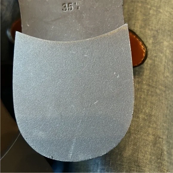 See by Chloe sandals LYNA flat black leather buckle 35.5 new - Picture 13 of 13